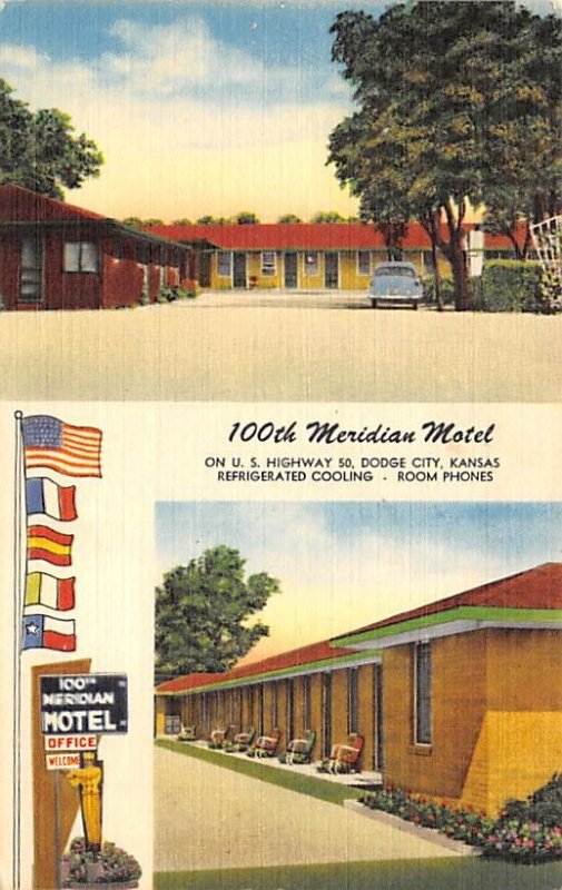 100th Meridian Motel Dodge City Kansas