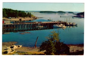 Wharf Fishing, Bay of Fundy Nova Scotia