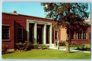 c1950 Carver Foundation Scientific Research Tuskegee Institute Alabama Postcard