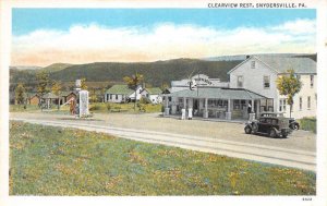 Syndersville Pennsylvania Clearview Rest Vintage Postcard AA82878