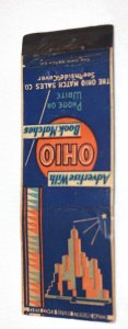 Advertise with Ohio Book Matches 20 Front Strike Matchbook Cover