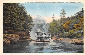 Excursion Steamer Dells Of The Wisconsin River, Wisconsin WI  