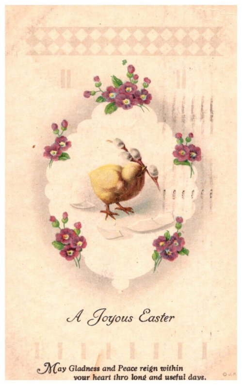 Easter ,   chick,  Flowers