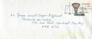 Entier Postal Stationery Canada Post Balance Dayton