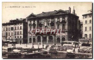 Postcard Marseille Old City Hall