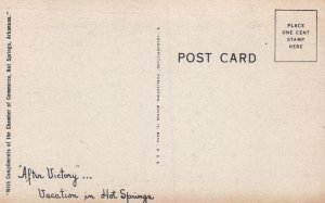 Vintage Postcard 1930's Medical Arts Building Hot Springs Arkansas