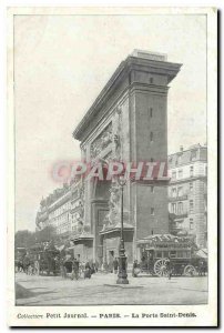 Old Postcard Collection Diary Paris Porte Saint Denis