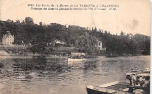 B38698 Les bords de la Marne de La Varenne a Champigny Passage du Cateau  france