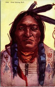 Postcard Chief Sitting Bull