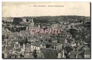 Vire Old Postcard Sainte Anne