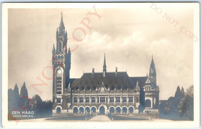 c1910s The Hague, Netherlands RPPC Peace Palace Den Haag Vredespaleis Photo A150