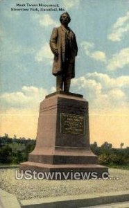 Mark Twain Monument in Hannibal, Missouri