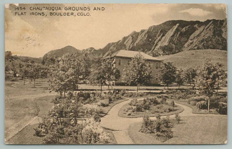 Boulder Colorado ~ Chautauqua motivos rutas historia edificio ~ ~ 2 Flat Iron ~ 1915 Mts 