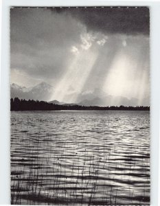 Postcard Bannwaldsee Lake in Germany