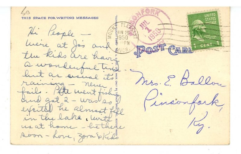 MI - Mount Pleasant. Greetings!