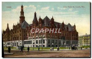 Postcard Old City Hall St Louis Mo