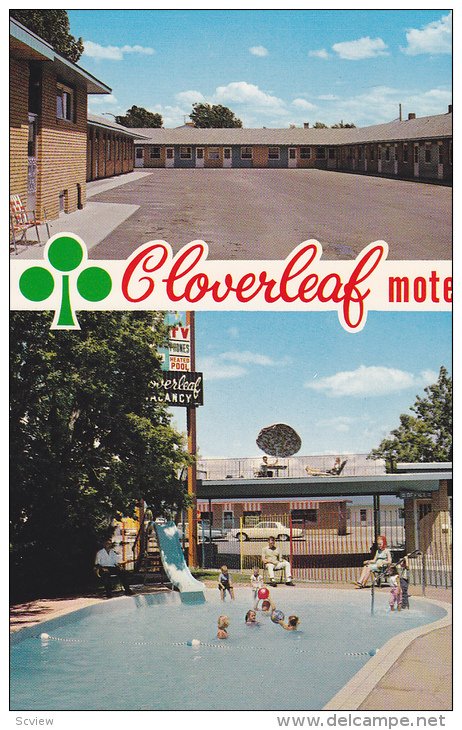 Clover Leaf Motel , Trans-Canada highway , MEDICINE HAT , Alberta , Canada , ...