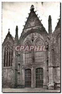 Modern Postcard Ploermel (Morbihan) North Portal of I Church