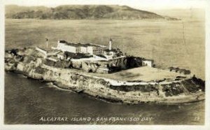 Real photo, Alcatraz Island - San Francisco, CA