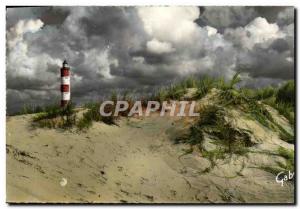 MODERN CARD Berck Beach the Lighthouse In the Dunes 