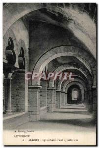 Puy de Dome - Issoire - Church of Saint Paul - Triforium - Old Postcard