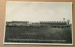 VINTAGE UNUSED RPPC R.C.A.F. OFF. PHOTOTRAINERS & SISKIN FIGHTERS  ONT CANADA