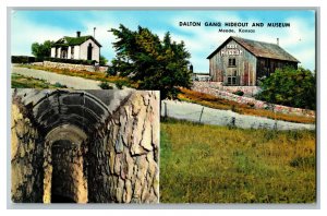 Dalton Gang Hideout Museum Meade Kansas Vintage Standard View Postcard 