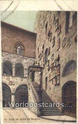 Scala nel Cortile del Bargello, Italy Unused 