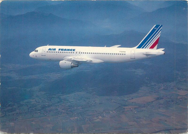 Air France Plane Airbus A 320 avion aircraft