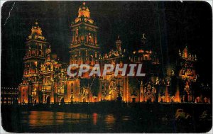 Old Postcard The Cathedral of Mexico City