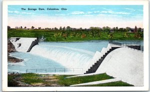 Postcard - The Storage Dam - Columbus, Ohio