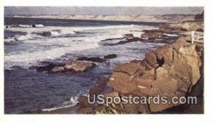 La Jolla Coastline - California CA Postcard