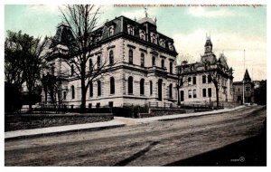 Quebec  Sherbrooke Head office E.T. Bank and Post office