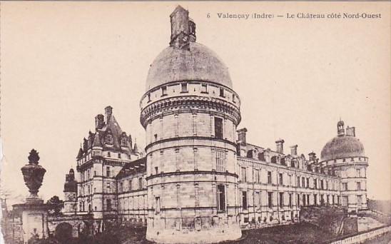 France Valencay Le Chateau cote Nord-Ouest