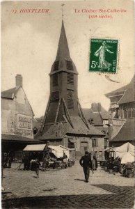 CPA Honfleur Le Clocher Ste-Catherine FRANCE (1286079)