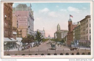 Washington D C Trolleys On Pennsylvania Avenue