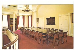 Confederation Chamber, Province House, Charlottetown, PEI, Chrome Postcard #1