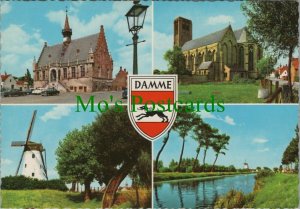 Belgium Postcard - Greetings From Damme, West Flanders  RR14088