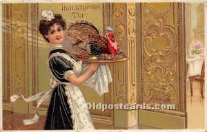  Thanksgiving Greetings Postcard 