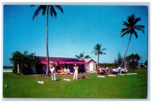 c1950's Mike Blank Golf Center Golfers Building Delray Beach Florida FL Postcard