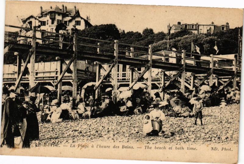 CPA Le HAVRE-La Plage a l'heure des Bains (235030)