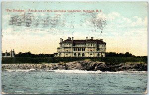 M-33903 The Breakers Residence of Mrs Cornelius Vanderbilt Newport Rhode Island