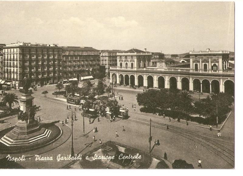 Postal 035680 : Napoli - Piazza Garibaldi e Stazione Centrale