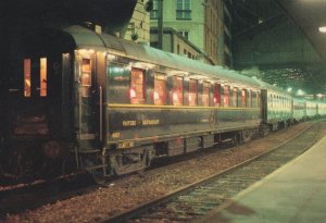 Ajecta No 37 Voiture Restaurant Train at St Lazare French Postcard