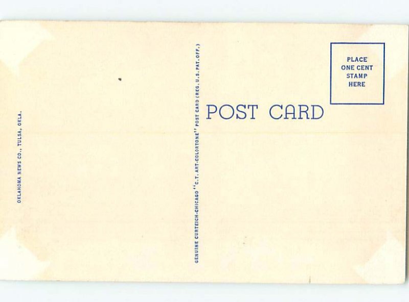 Pre-Chrome UNIVERSITY SCENE Tulsa Oklahoma OK AG9544