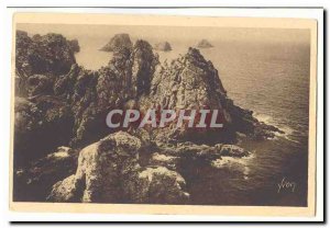 Cote de Granit Old Postcard The pile of peas