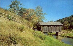 Indian Creek Covered Bridge - Union, West Virginia