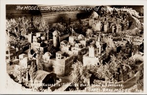 City of Nazareth Model 60M Pieces Ganci Bros Real Photo Postcard E86