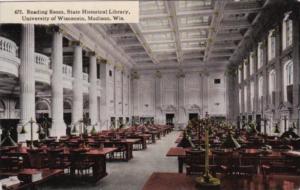 Reading Room Interior State Historical Library University Of