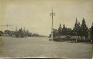 indonesia, JAVA SOERABAIA, Unknown Street Scene (1920s) Kurkdjian RPPC Postcard